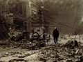 Earthquake image from photo album