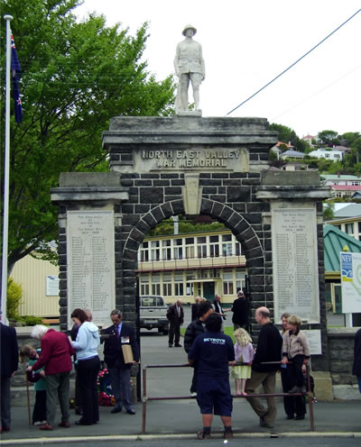 North East Valley School memorial