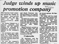 Newspaper article