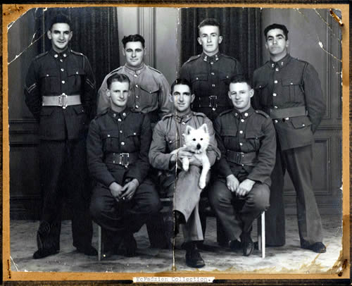 Noodles in a group photo