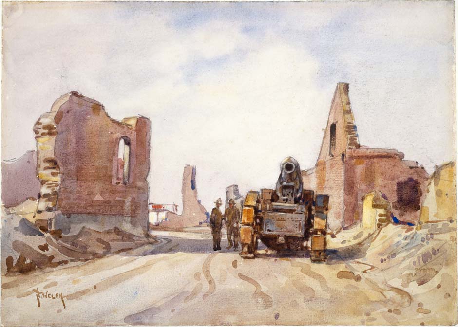 Nugent Welch war art