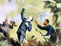 Death of Von Tempsky painting