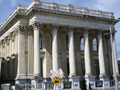 Columned Greek style building with 'Bank of New South Wales' engraved on front