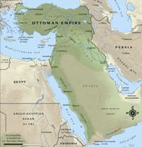 Map of Ottoman Empire