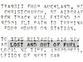 Craig Saxon announces Erebus flight lost
