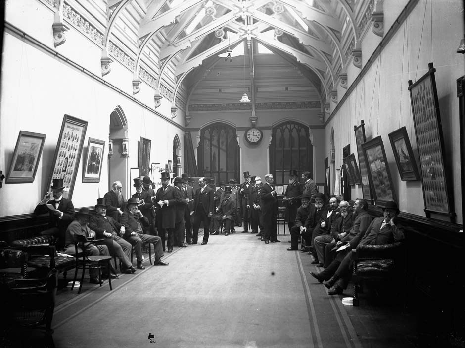 The lobby in the House of Representatives