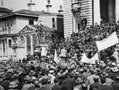1930s protest outside Parliament
