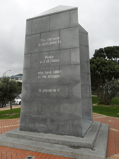 Porirua peace memorial
