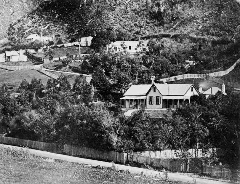 The first Premier House, Tinakori Road