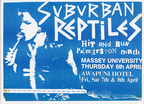 Reptiles gig poster