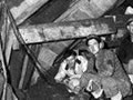 Inside the collapsed tunnel