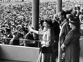 Queen Elizabeth at the Auckland races