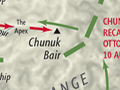 Sari Bair Offensive map