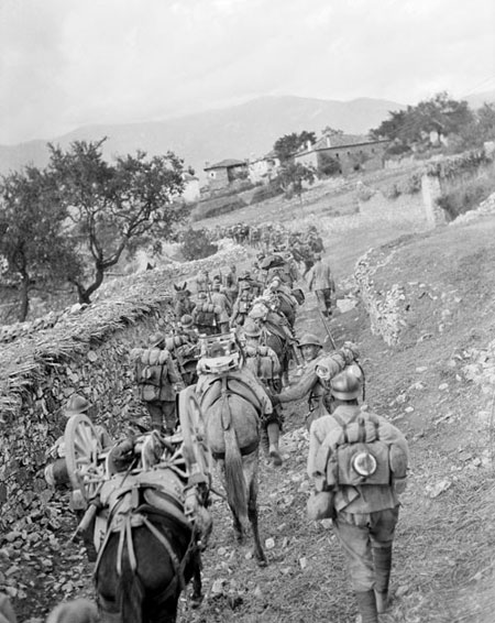 Serbian mountain artillery