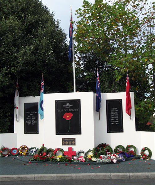 Silverdale RSA cenotaph