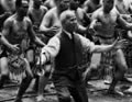 Ngata leading a haka