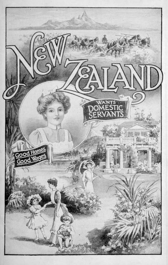 Domestic servants wanted poster