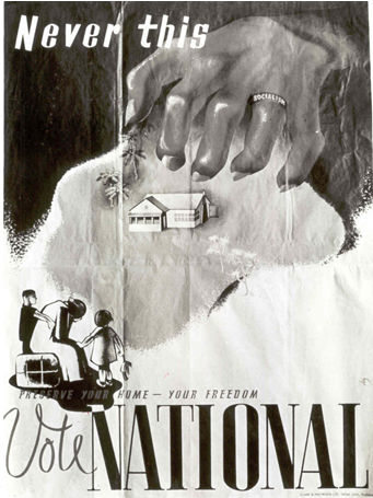 National Party state housing poster