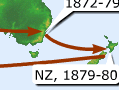 map of governors carrer paths