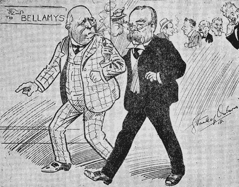 Bellamy's cartoon, 1912