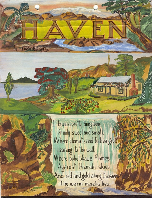 Prisoners of war artwork, 'Tiki times'