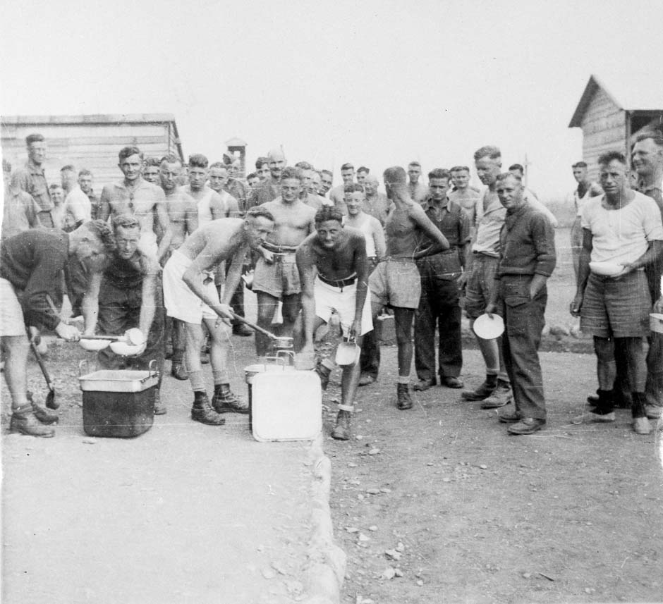 POWs serving food