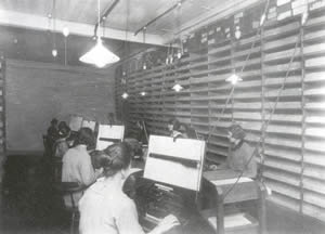 Machinists at work
