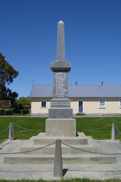 Ōmihi war memorial