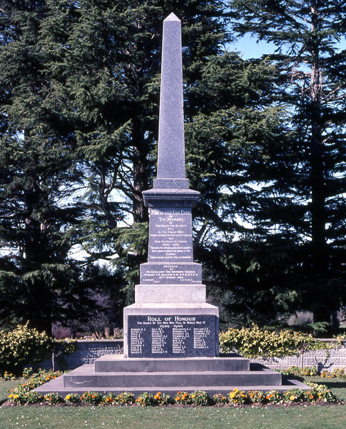 Temuka war memorial