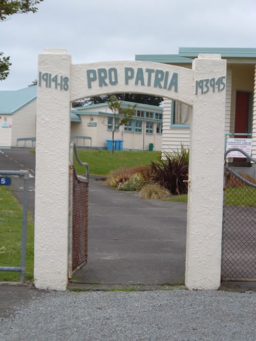 Tokomaru war memorial