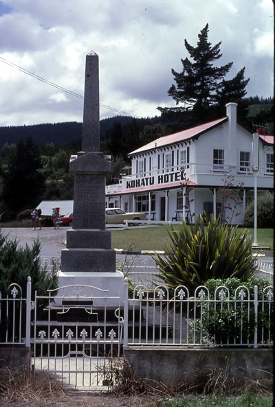 Kohatu war memorial