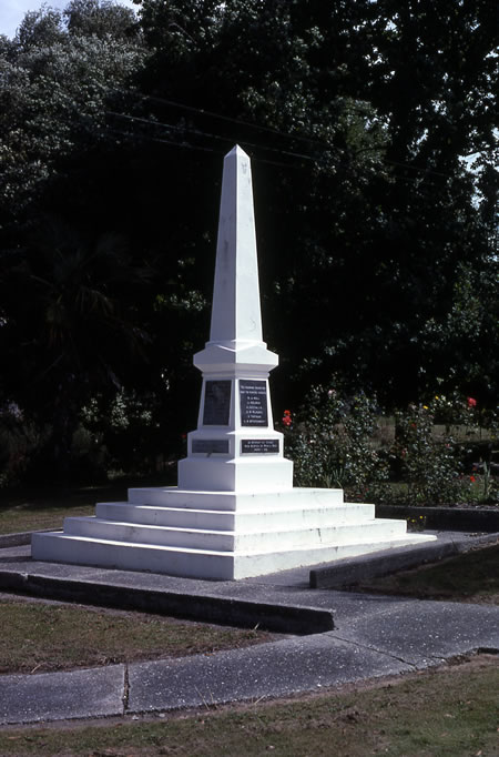 Tasman war memorial