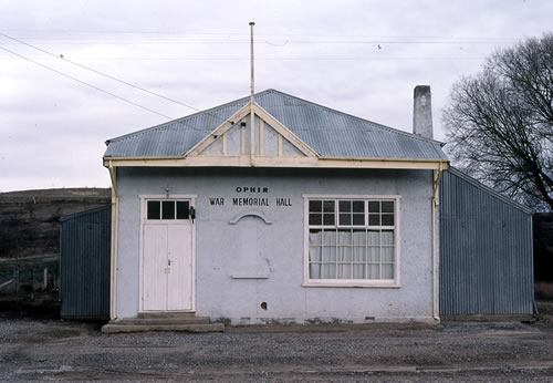 Ophir peace memorial hall