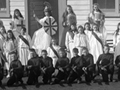 Stratford School patriotic tableau