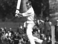 Bert Sutcliffe in action