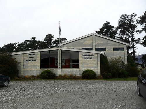 Tarras war memorial hall