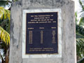 Tamakautoga war memorial, Niue
