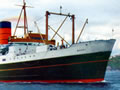 Postcard of the ferry Maori