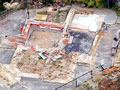 Foundation remains of the Timeball station after it had been removed
