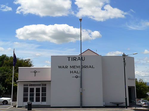 Tīrau war memorial hall