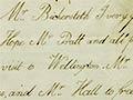 Tuai's letter Detail of letter