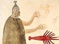 Tupaia's painting of Joseph Banks Tupaia's painting of Joseph Banks
