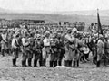 Turkish troops prior to raid on Suez Canal, July 1916