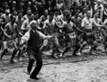 Apirana Ngata leading haka