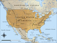 Map of USA