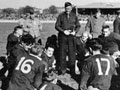 American servicemen playing rugby