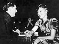 American serviceman and Kiwi woman