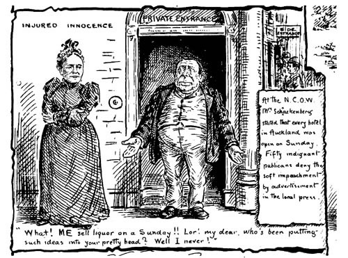Sound clip: suffrage and prohibition - NZ women and the vote