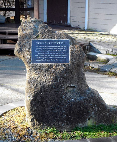 The Boys' Brigade of Waipara memorial