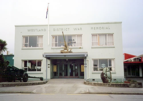 Westland district war memorial